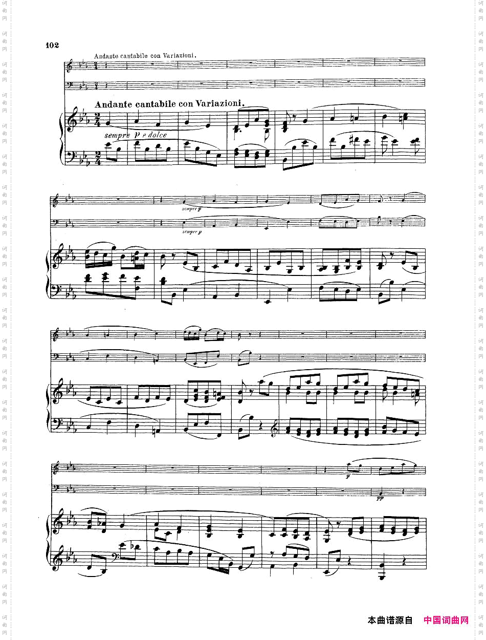 Beethoven-op1,no3-PianoTrio