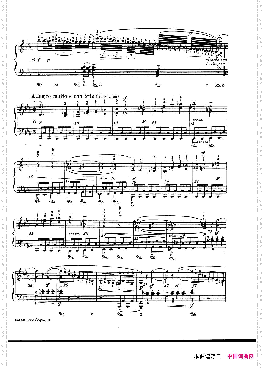 Beethoven-op13-PianoSonata‘Pathetique’ed.Godowsky