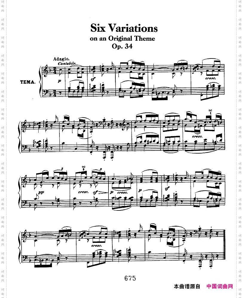 Beethoven-op34-6VariationsonanOriginalTheme