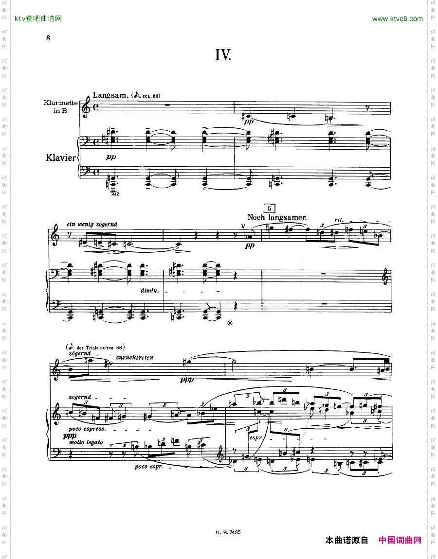 Berg-op5-VierStückefürkl&klavier