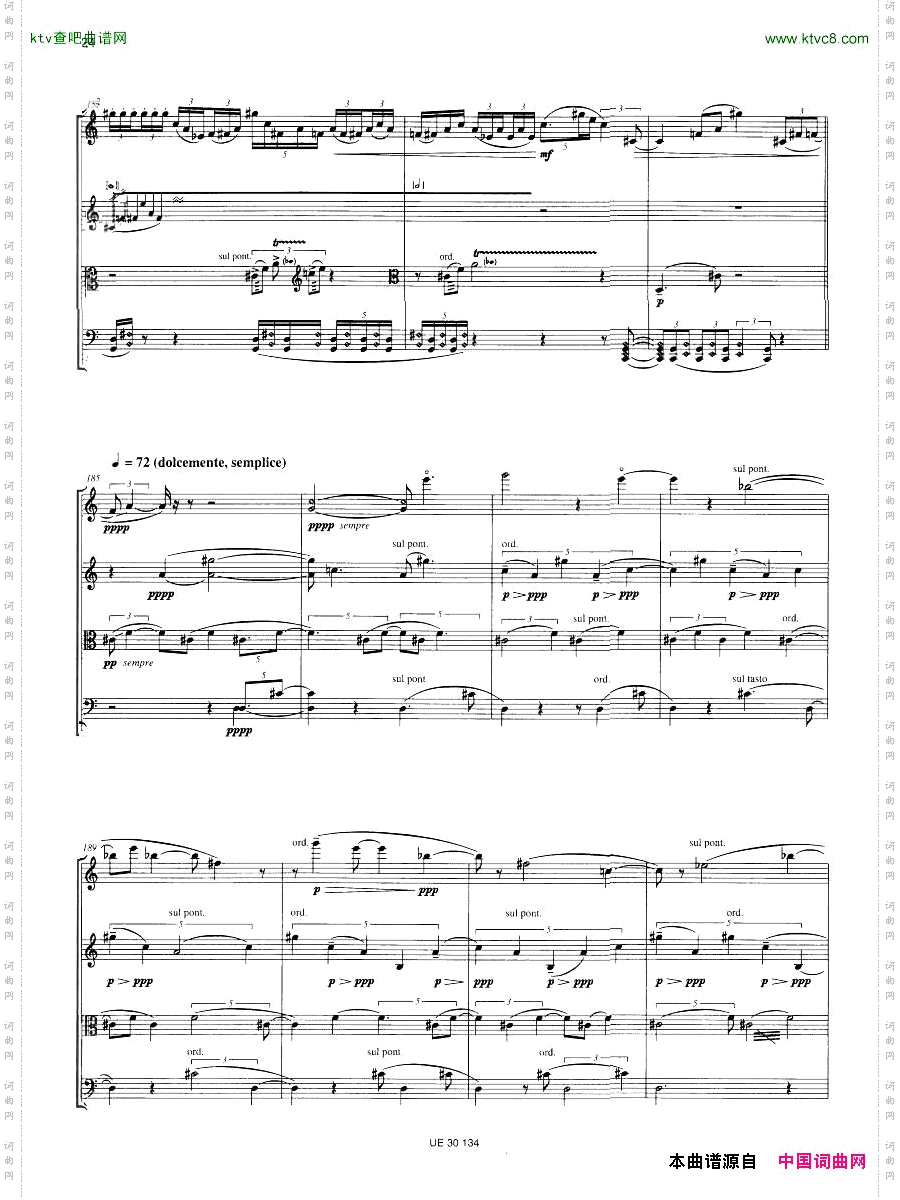 Berio-Notturno[StringQuartet-1993]一