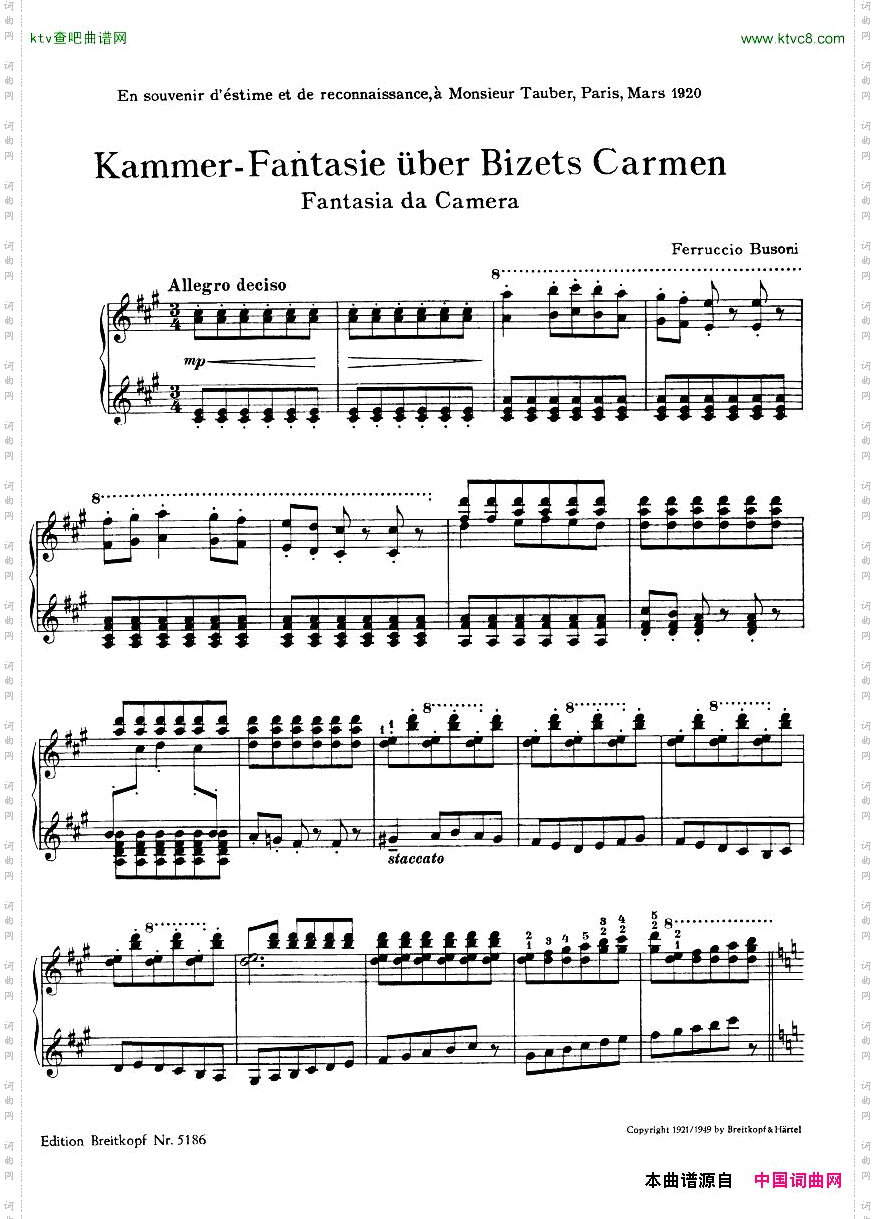 Bizet-Busoni-Carmen