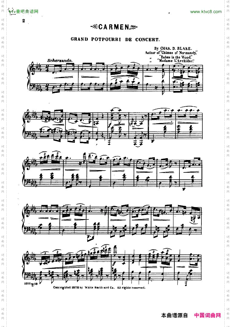 Bizet-Blake-CarmenGrandePotpourrideConcert