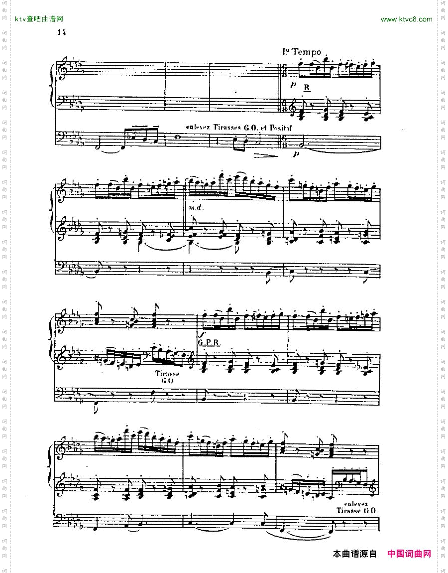 Blin,Rene-Symphoniemvt1soloorgan