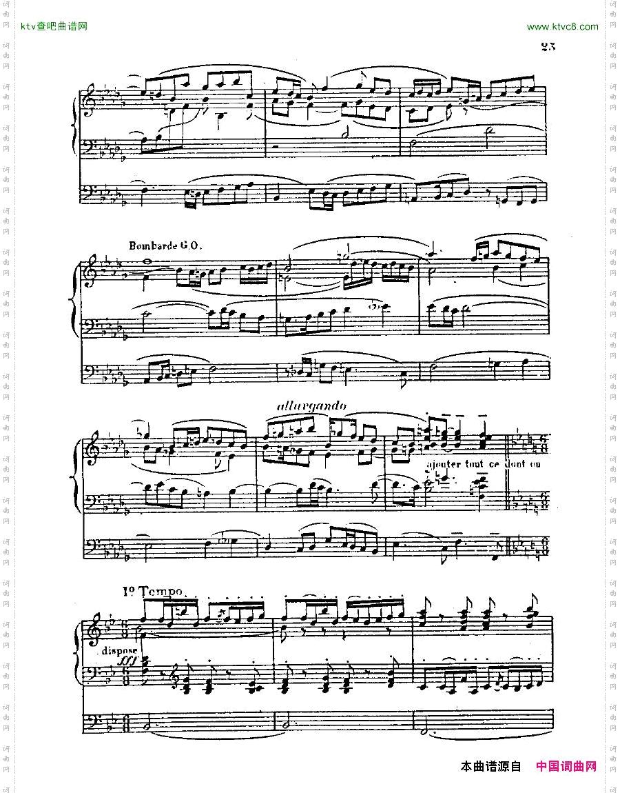 Blin,Rene-Symphoniemvt1soloorgan