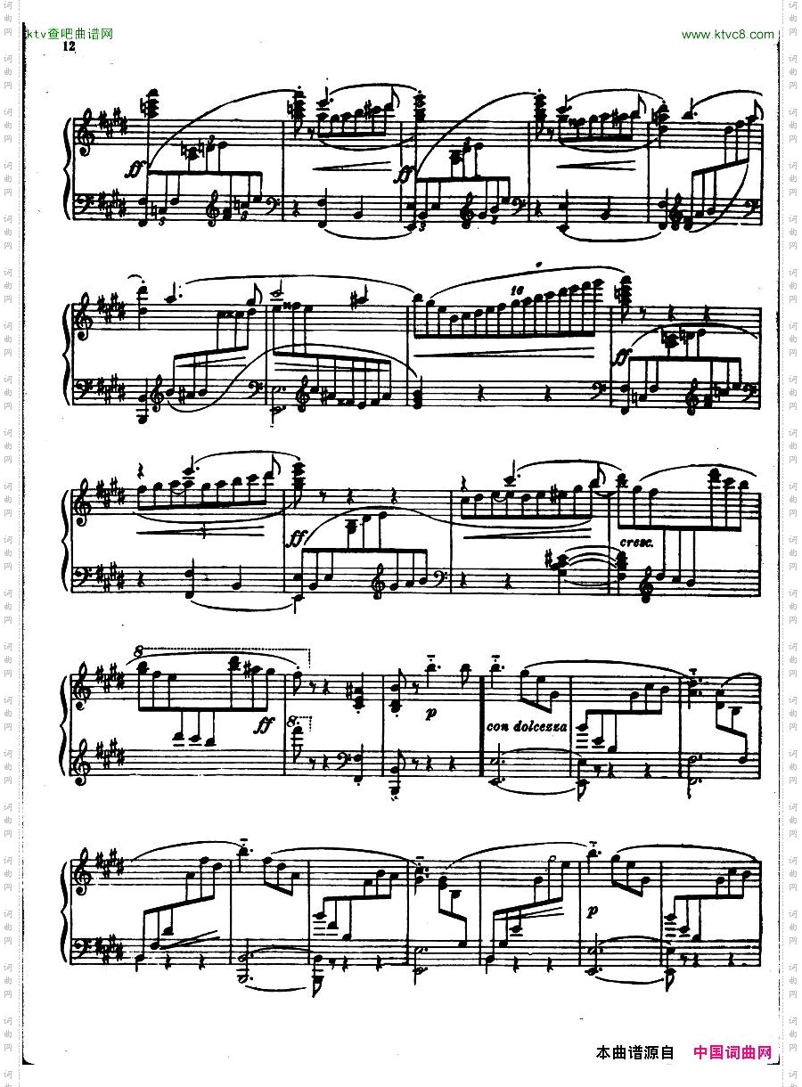 Castro-Caprice-Valse,Op1