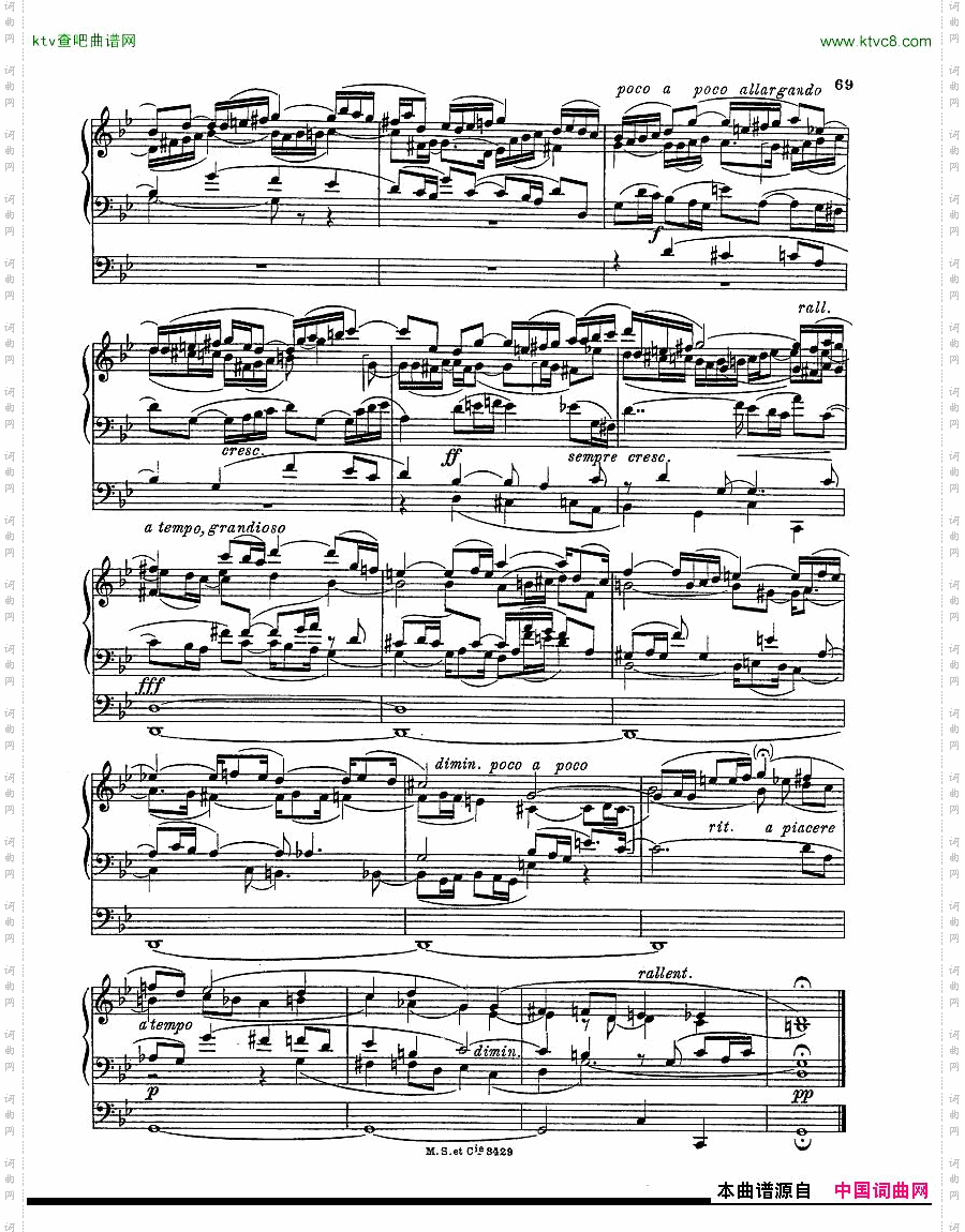 Catoire-PreludeetFugueop.25organ