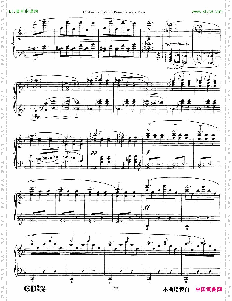 Chabrier-3ValsesRomantiquesPiano1