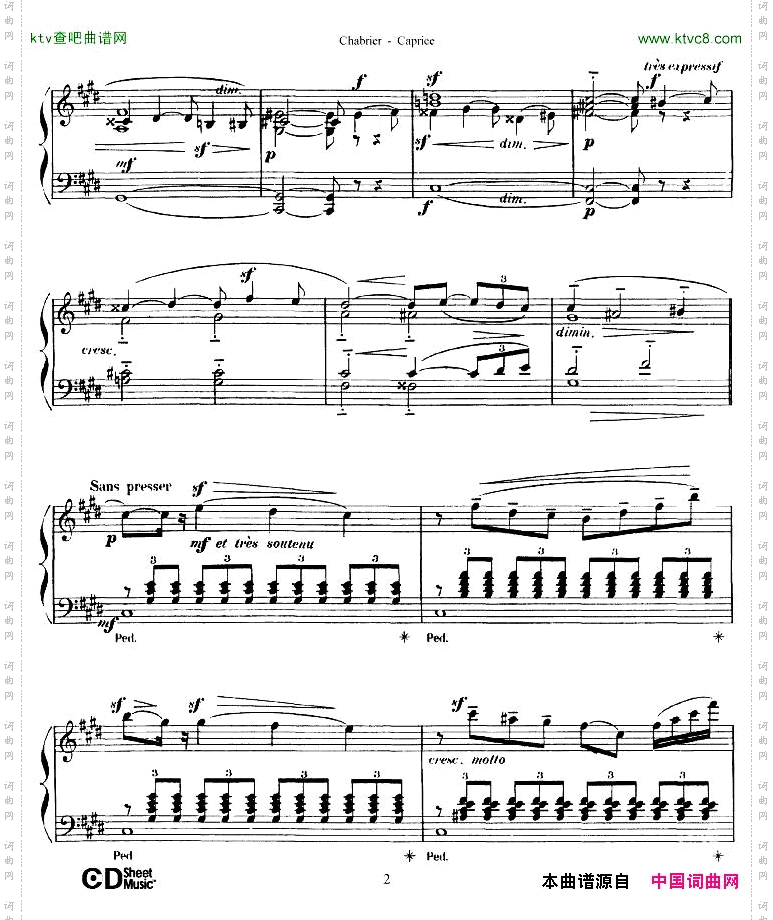 Chabrier-Caprice