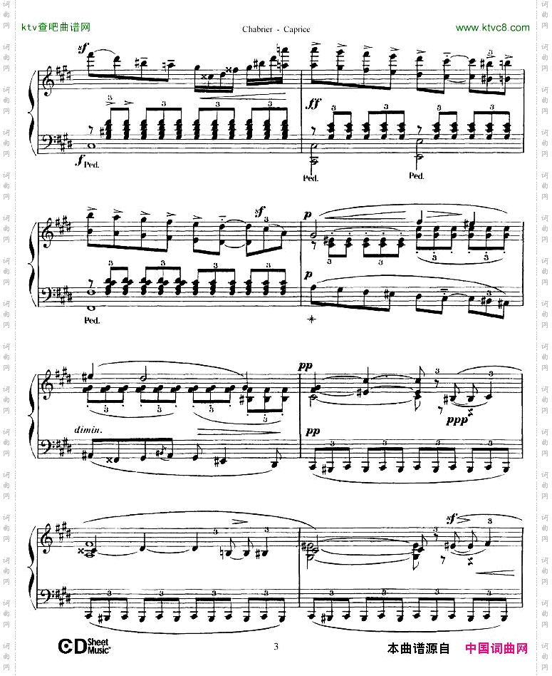 Chabrier-Caprice