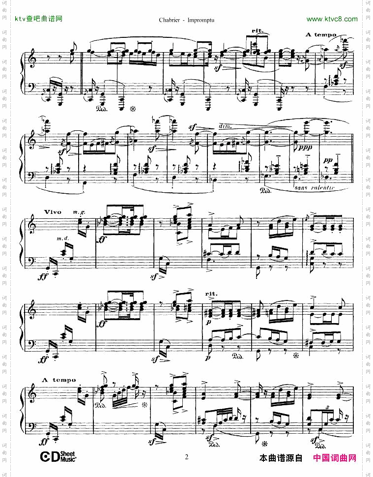 Chabrier-Impromptu