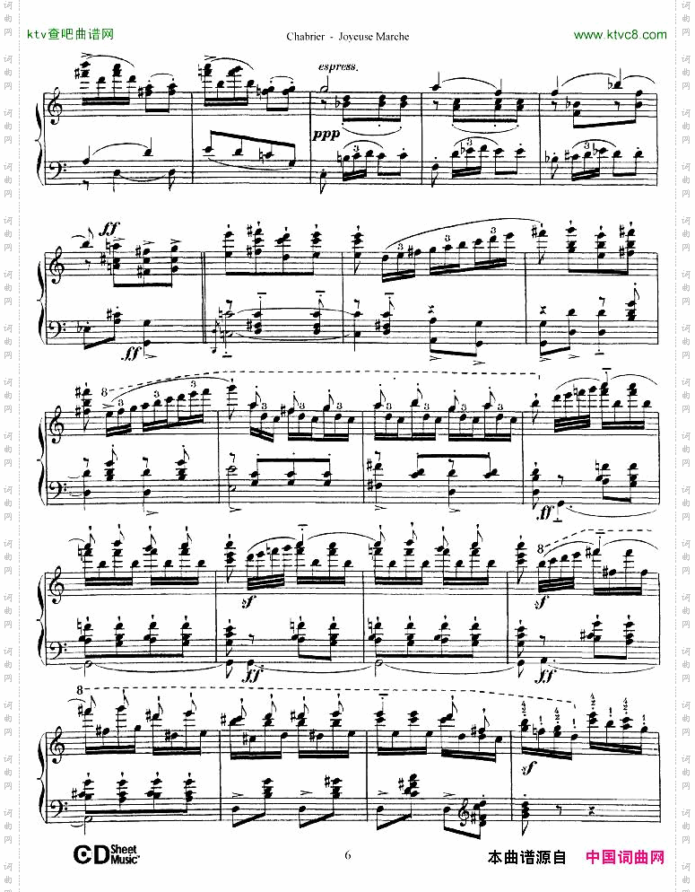 Chabrier-JoyeuseMarche