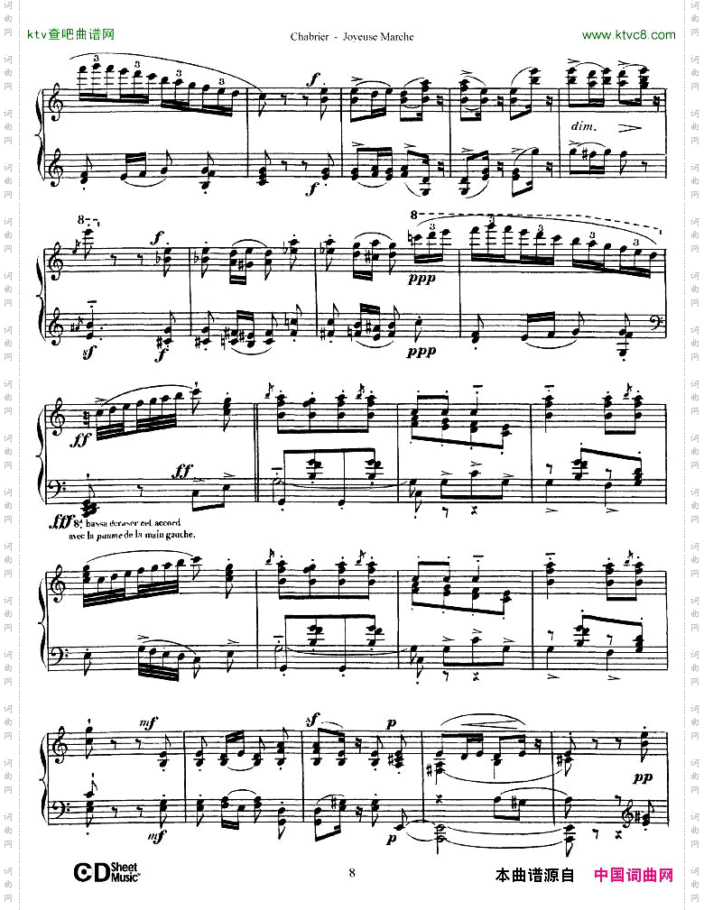 Chabrier-JoyeuseMarche