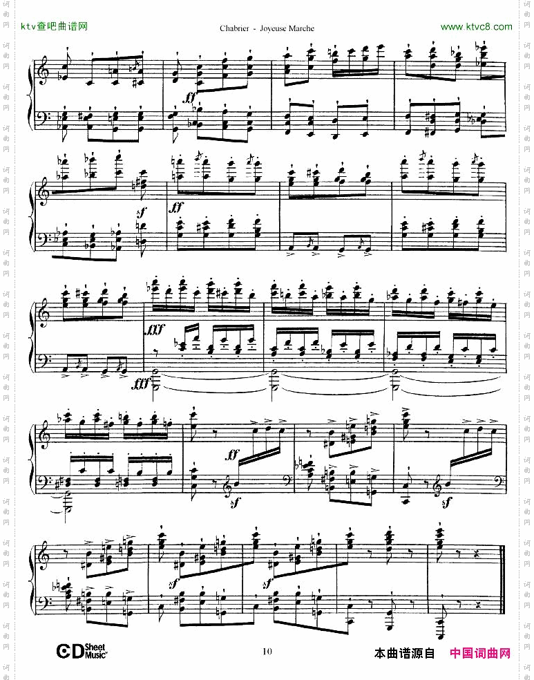 Chabrier-JoyeuseMarche