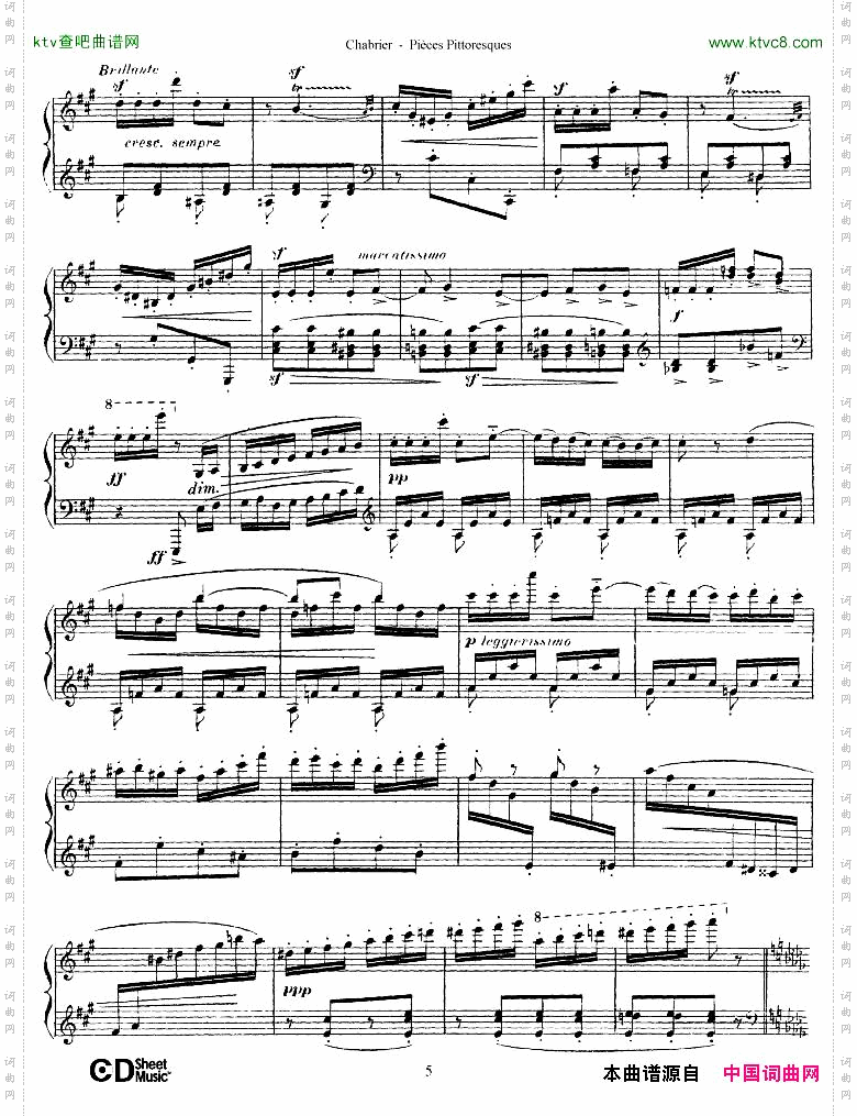 Chabrier-PiècesPittoresques1-6