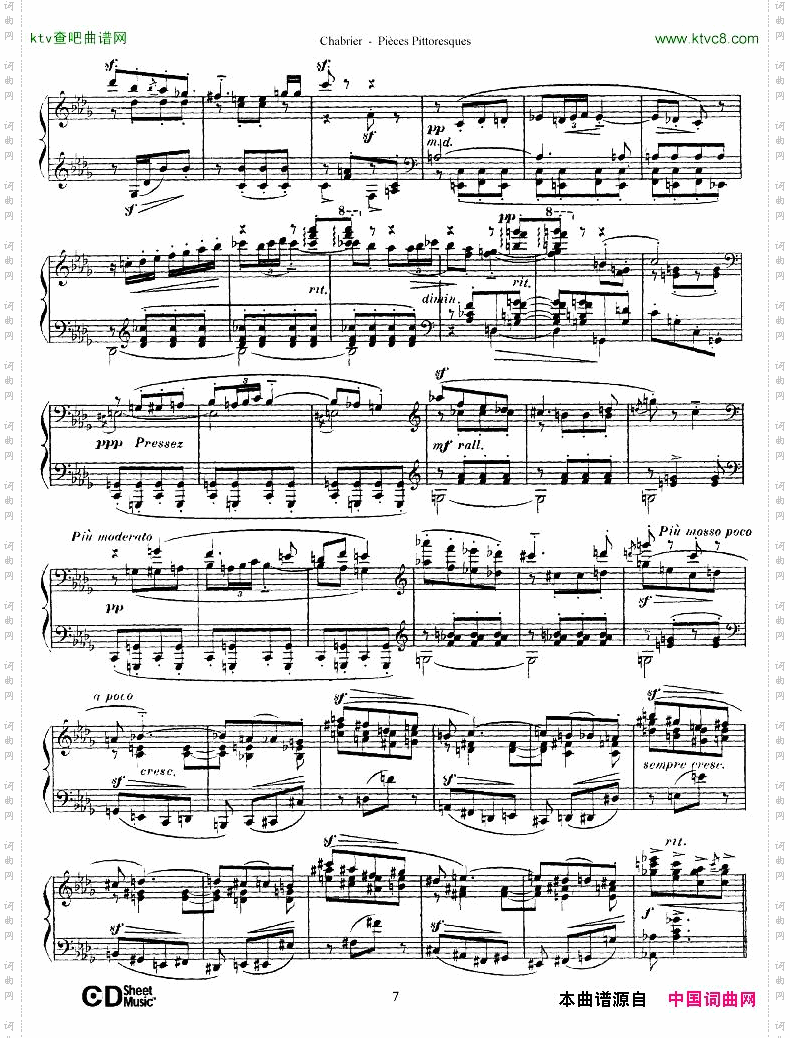 Chabrier-PiècesPittoresques1-6