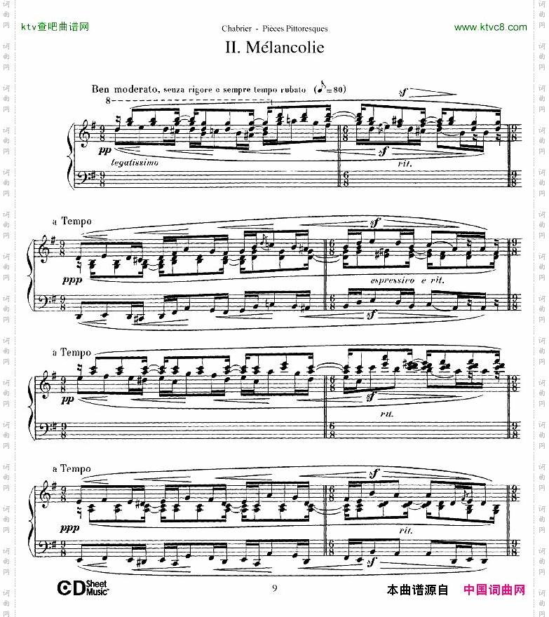 Chabrier-PiècesPittoresques1-6