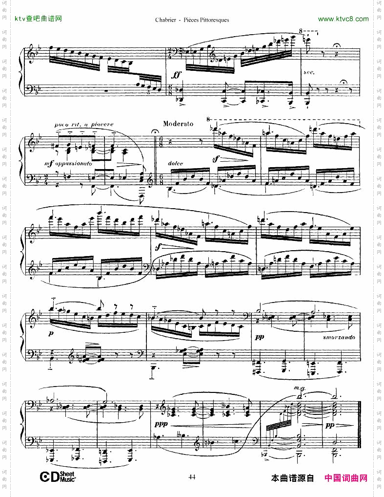 Chabrier-PiècesPittoresques7-10