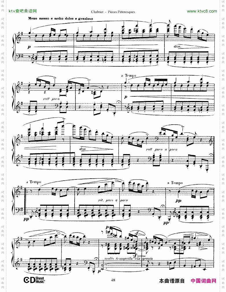 Chabrier-PiècesPittoresques7-10