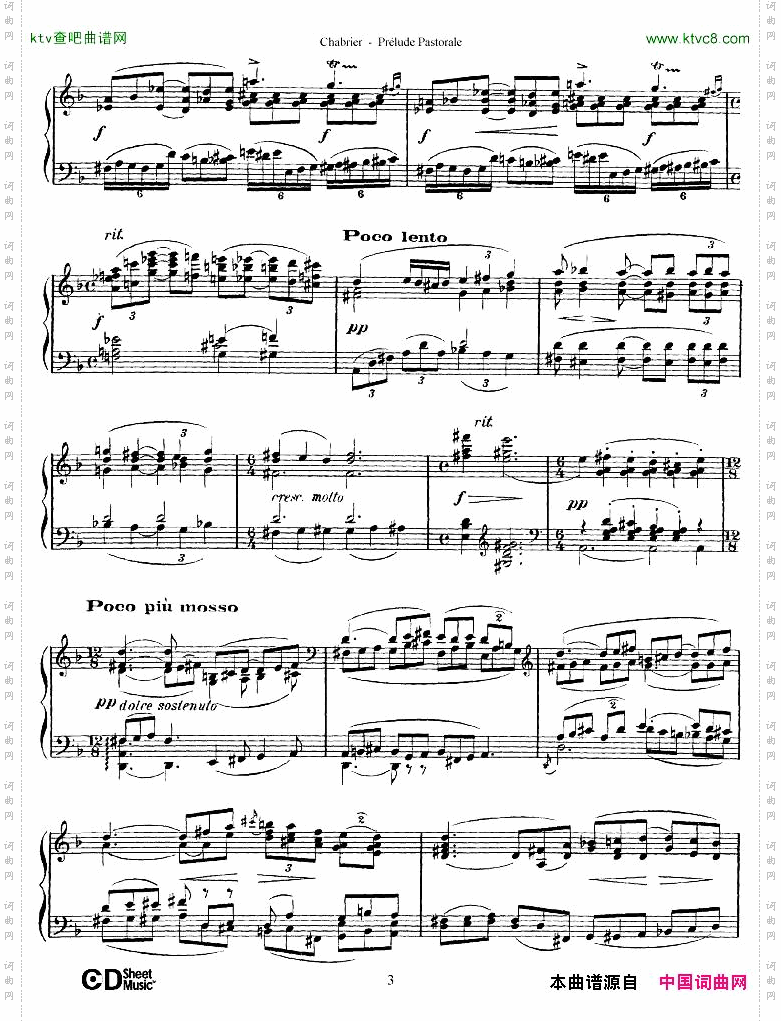 Chabrier-PreludePastorale