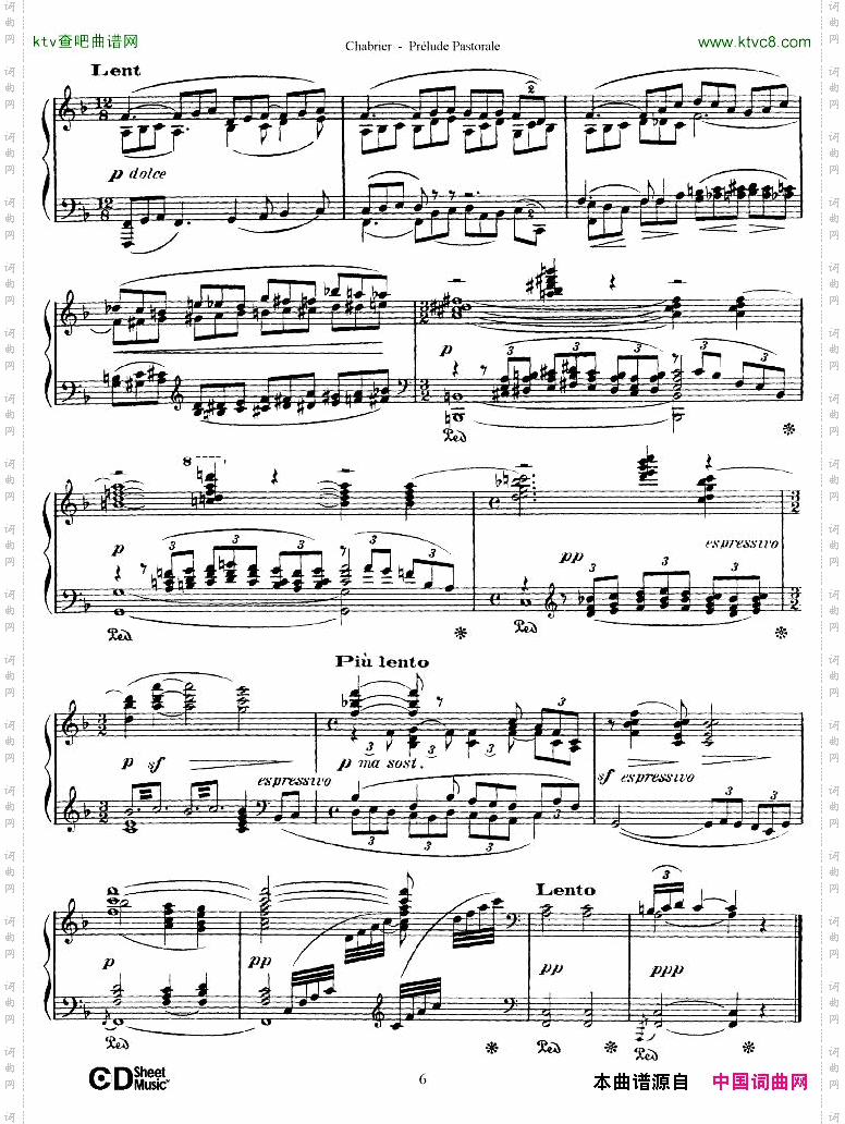 Chabrier-PreludePastorale