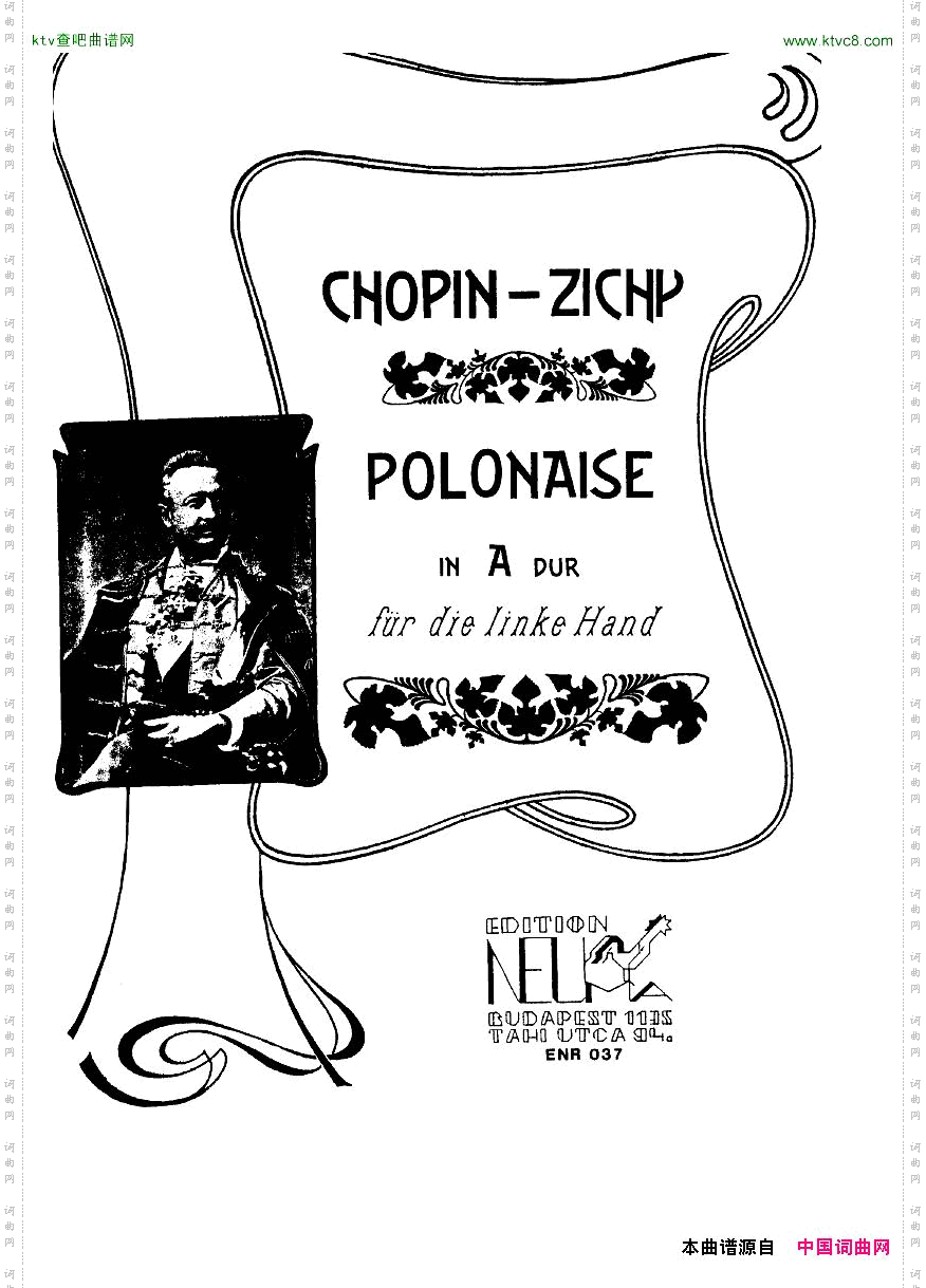 Zichy-Chopin-PolonaiseinAforthelefthand