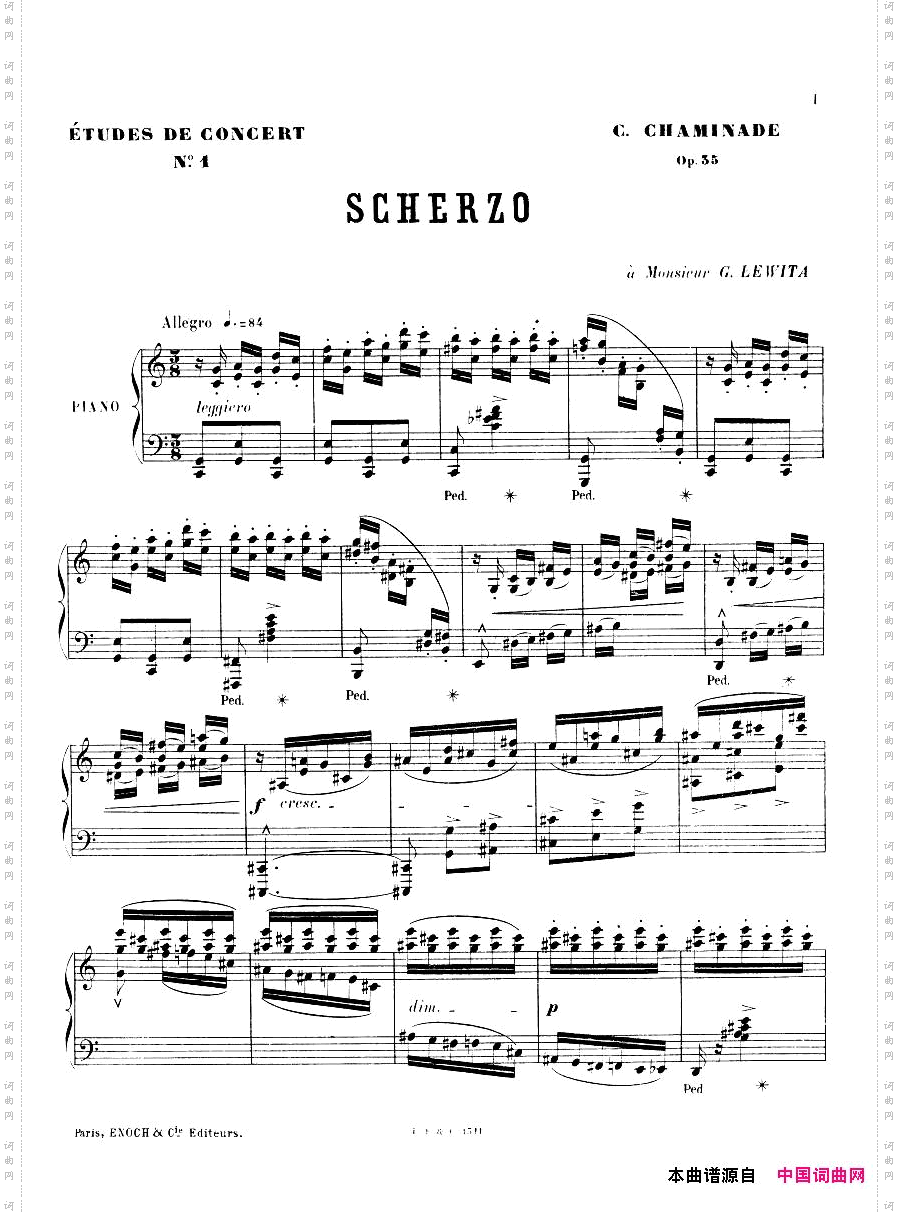 Chaminade-6EtudesOp35一