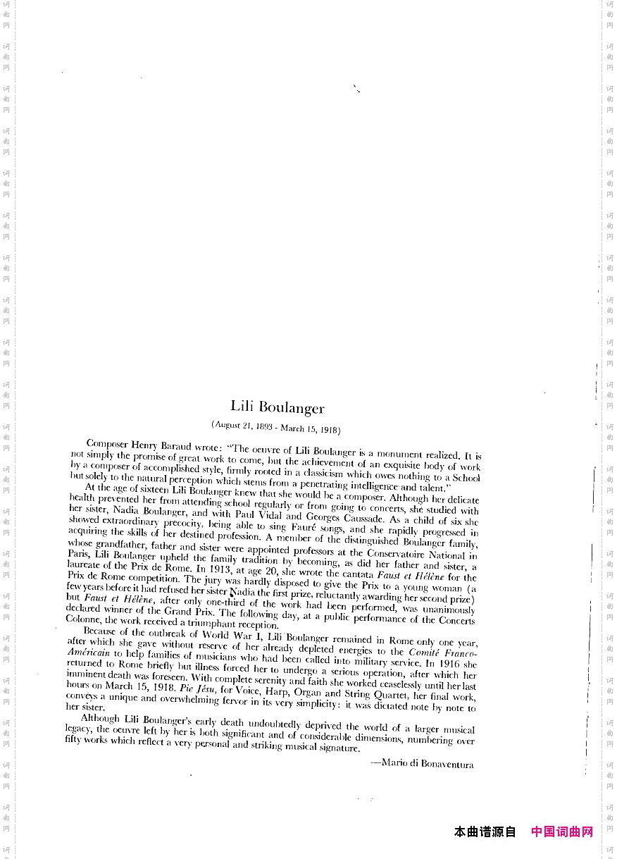 Boulanger,Lili3Morceaux