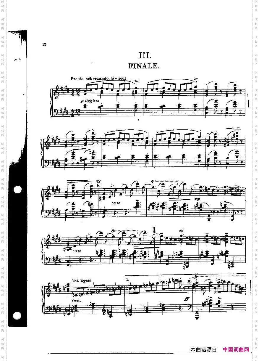 Bowen-~Op.35-ShortSonata