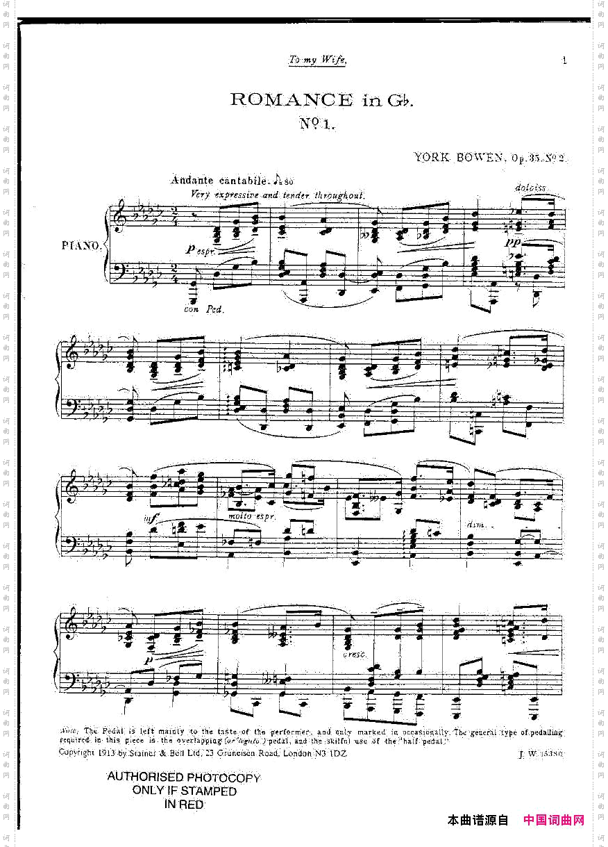 Bowen-Op.35,No.2-RomanceNo.1inGb