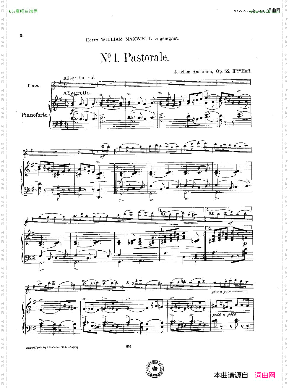 Andersen-op52-VierSalonstücke,Heft2.-fl&pno