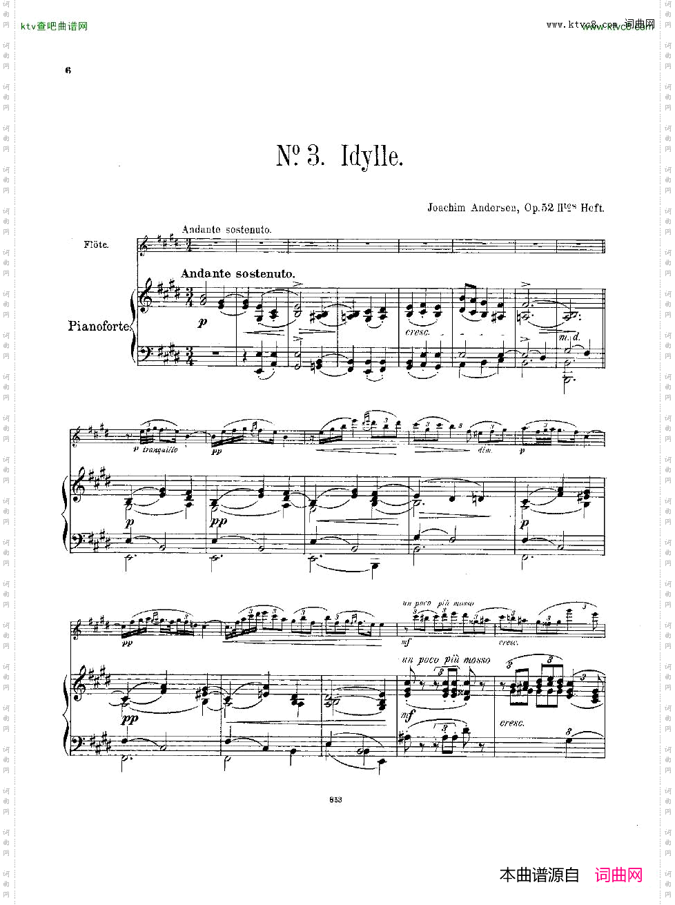 Andersen-op52-VierSalonstücke,Heft2.-fl&pno