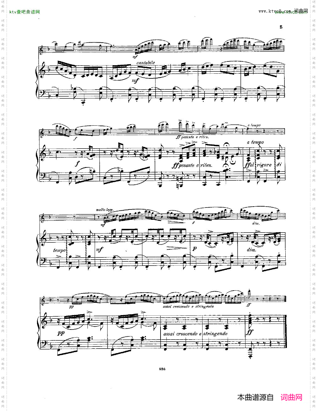 Andersen-op53-no1,Canzone.-fl&pno