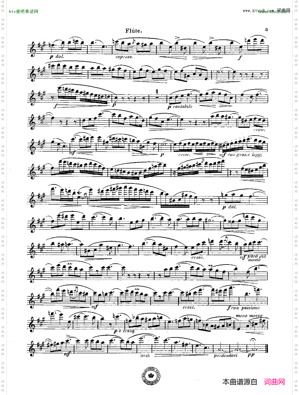 Andersen-op62-DixMorceaux-fl&pno