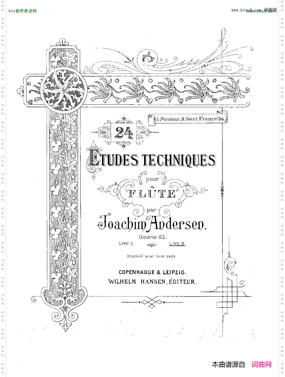 Andersen-op63-24Etudestechniques,Livre1-fl&pno