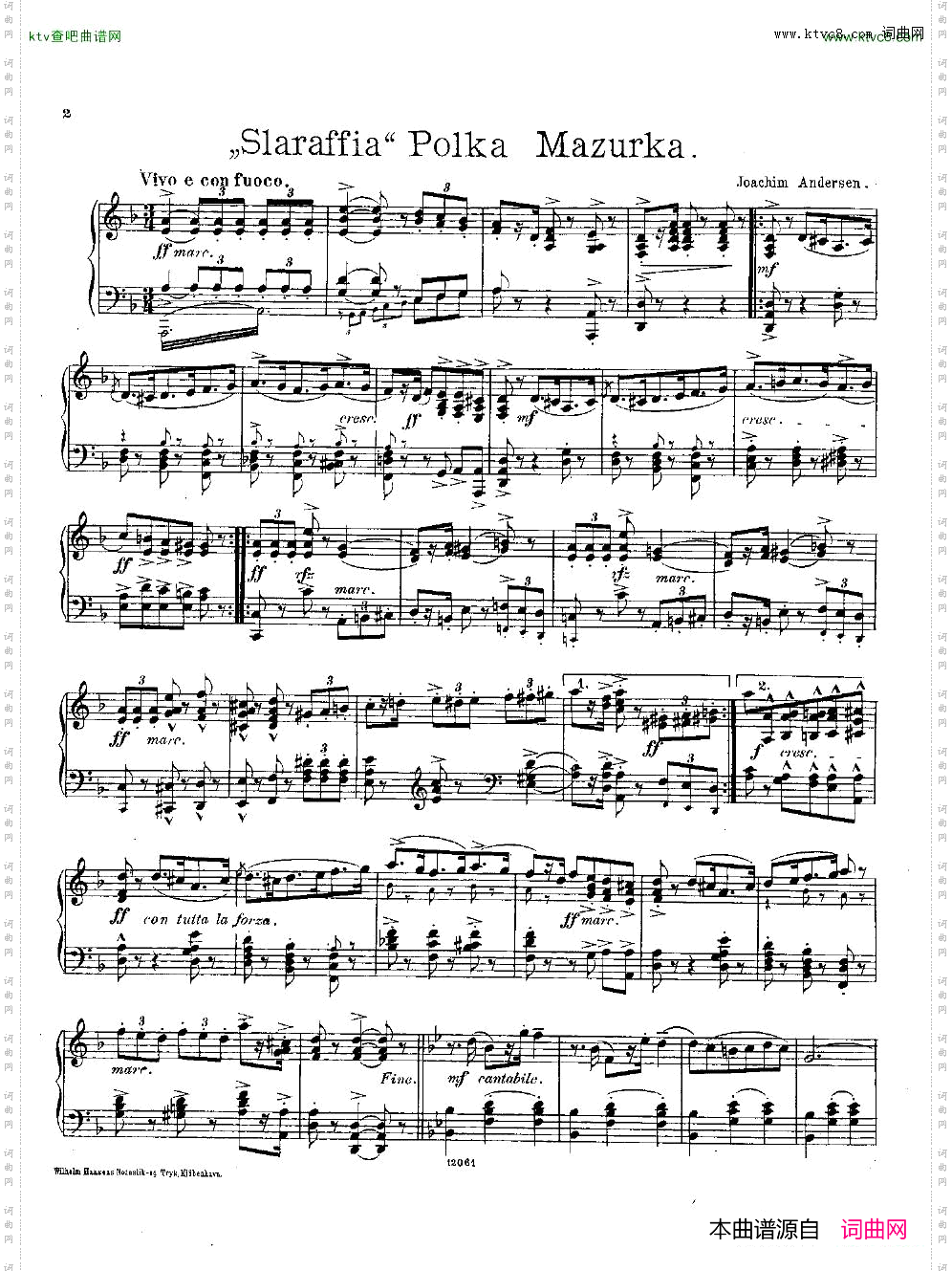 Andersen-Slaraffia-Polka-Mazurka
