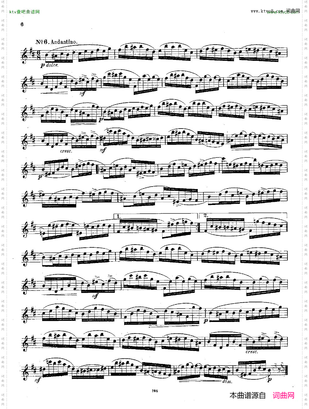 Andersen-op41-18kleineStudien-flsolo