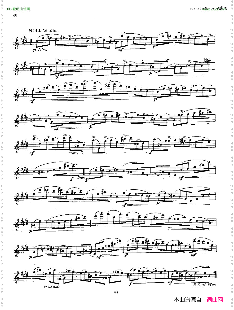 Andersen-op41-18kleineStudien-flsolo