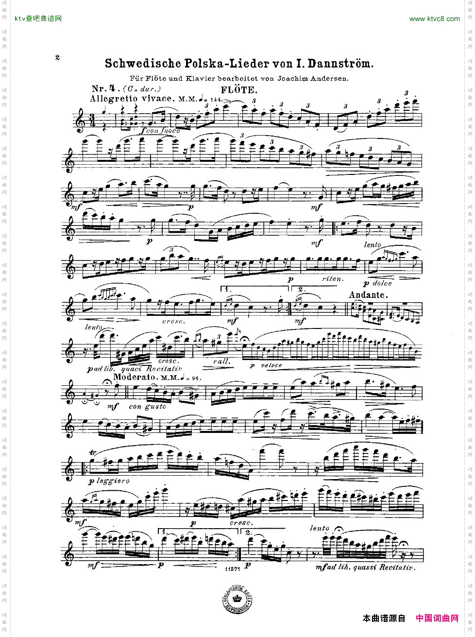 Andersen-op50-SchwedischePolska-Lieder