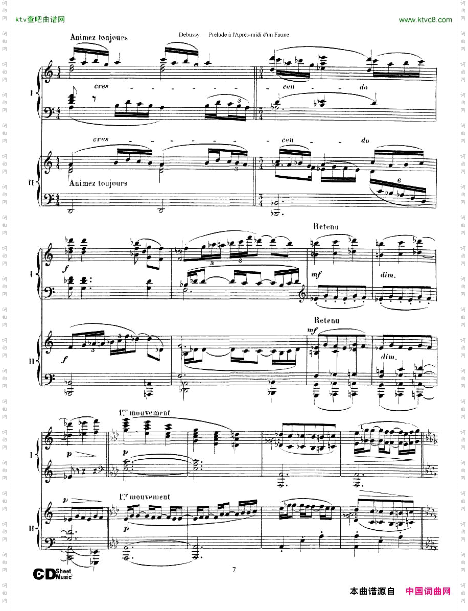 Debussy-Preludeàl’Après-midid’unFaune2Piano’s