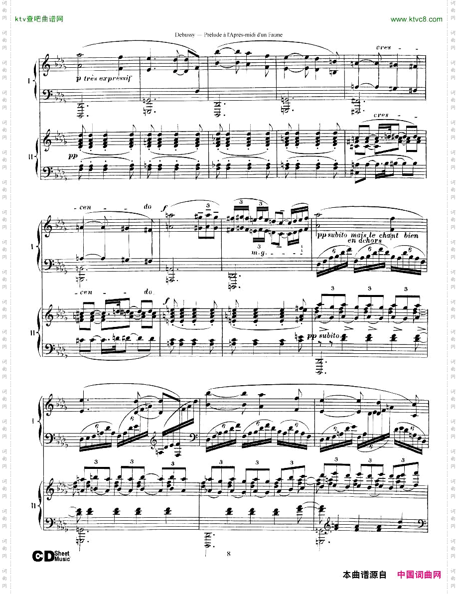 Debussy-Preludeàl’Après-midid’unFaune2Piano’s