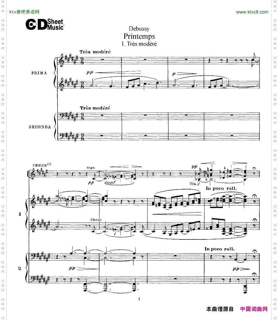 Debussy-PrintempsI