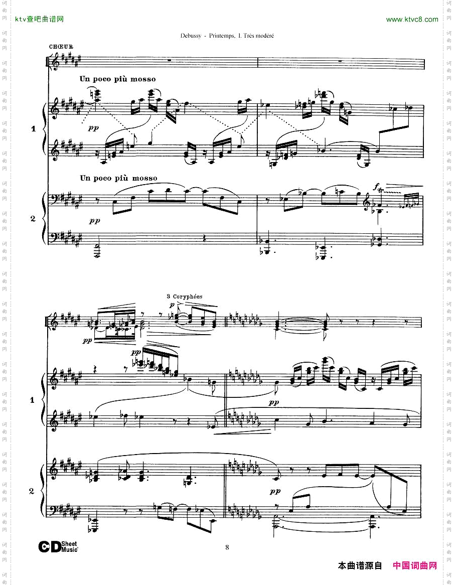 Debussy-PrintempsI