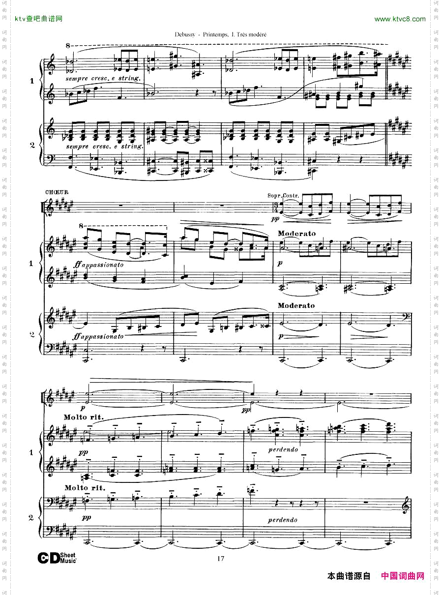 Debussy-PrintempsI