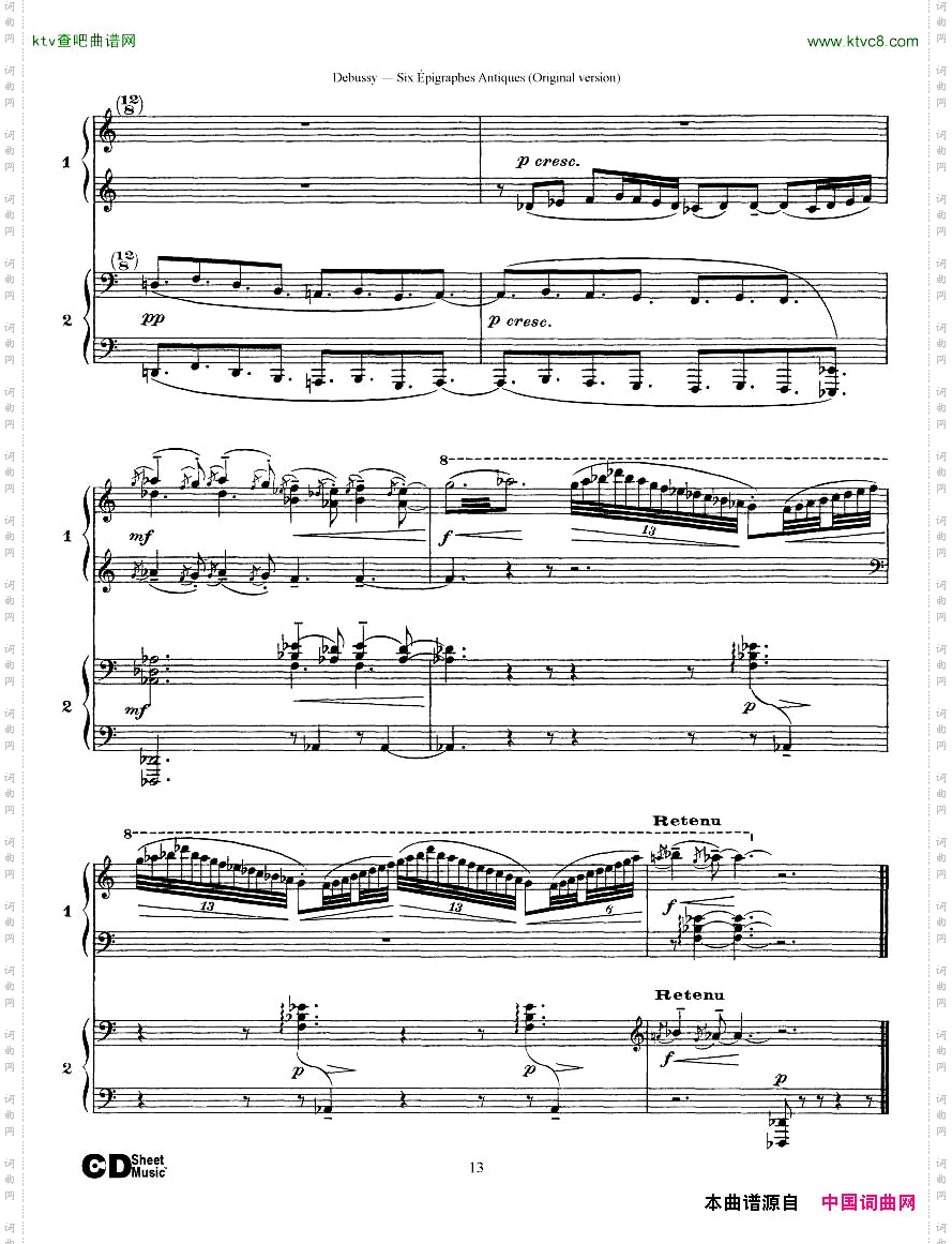 Debussy-SixépigraphesAntiques2Piano’s