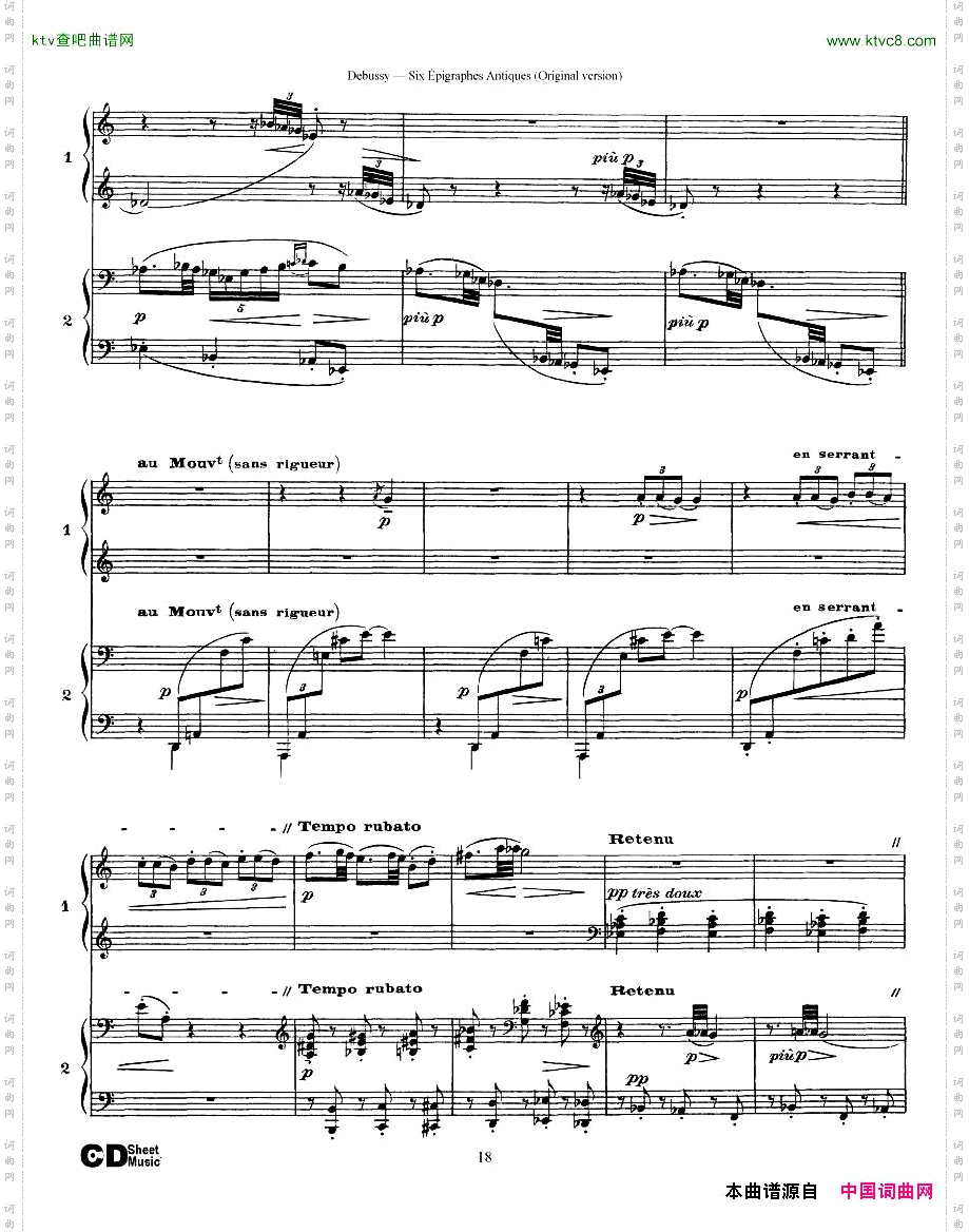Debussy-SixépigraphesAntiques2Piano’s