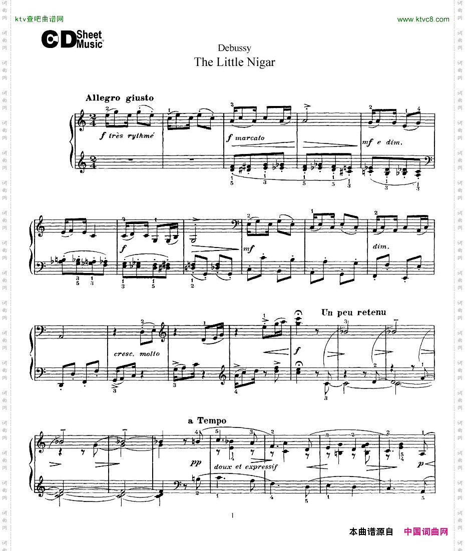 Debussy-TheLittleNigar