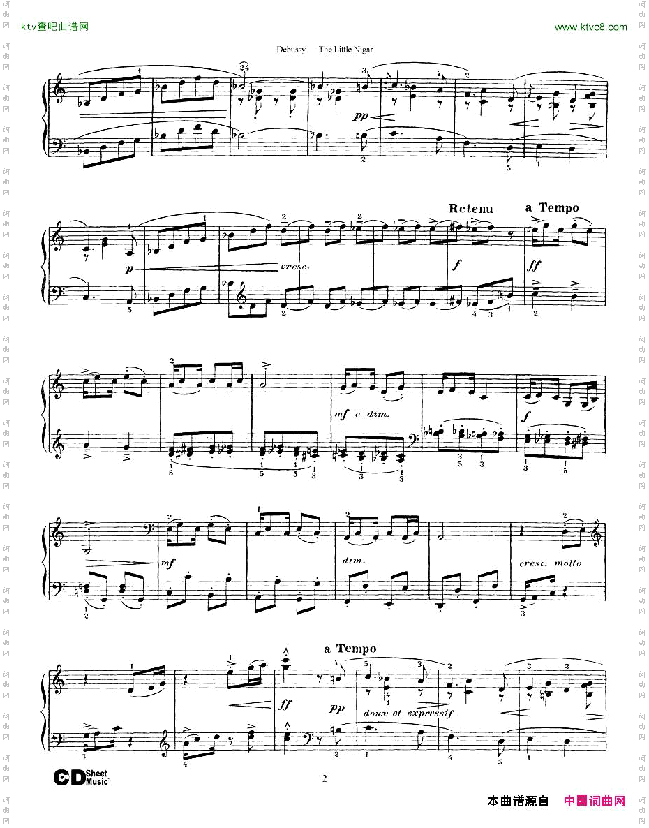 Debussy-TheLittleNigar