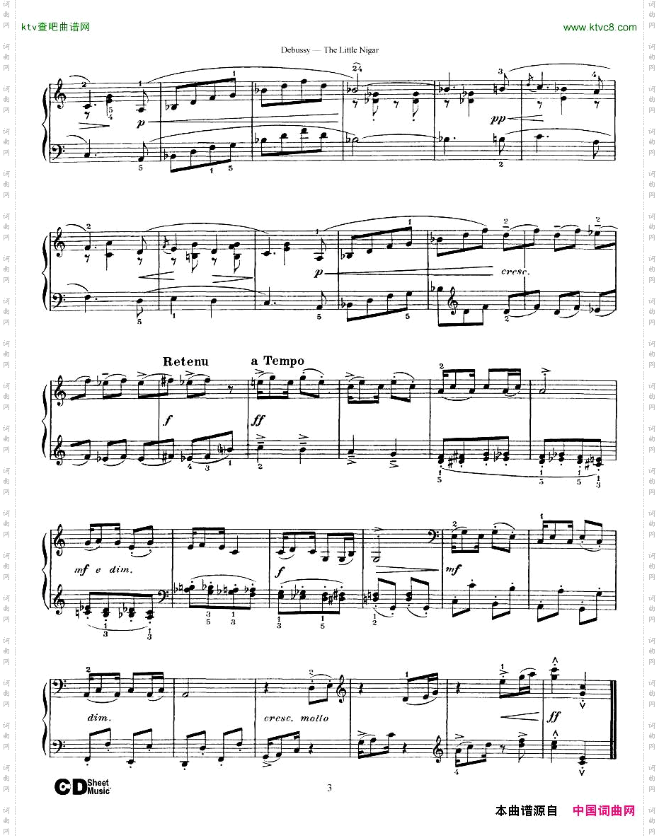 Debussy-TheLittleNigar