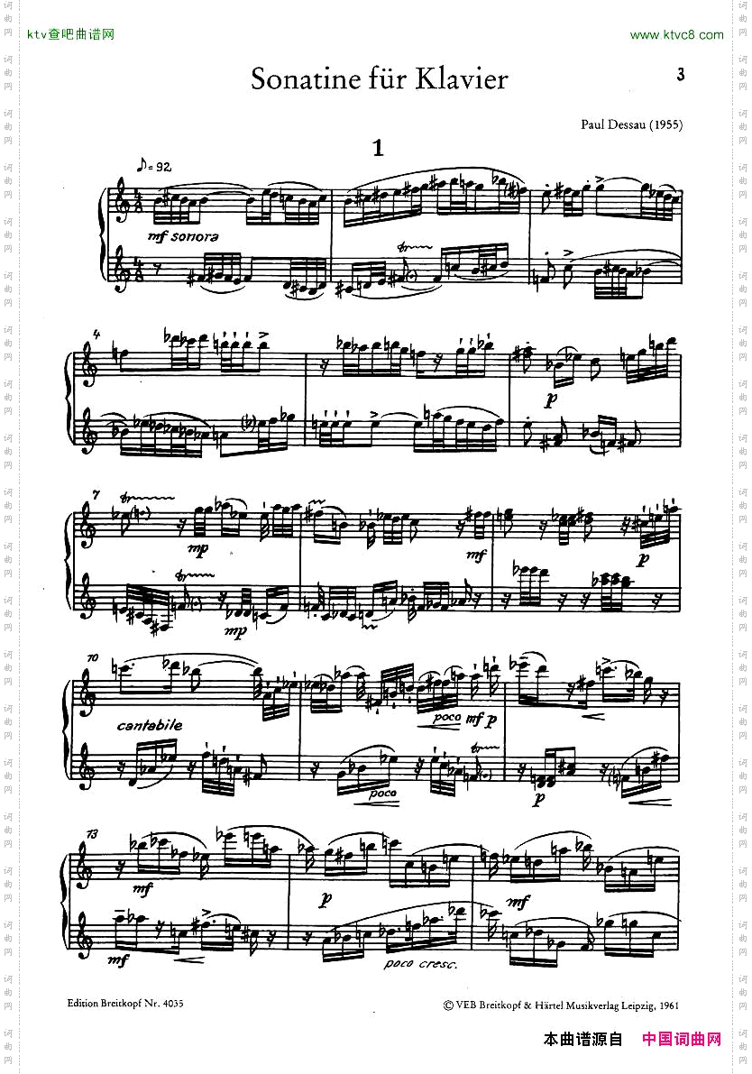 Dessau-Sonatina1955